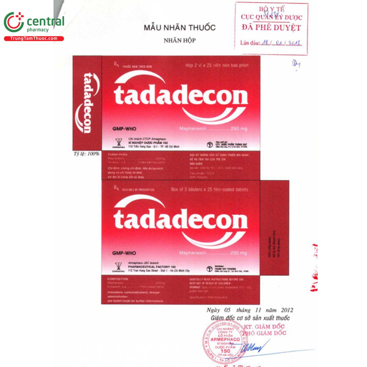 tadadecon 4 A0844 tadadecon 4 A0844