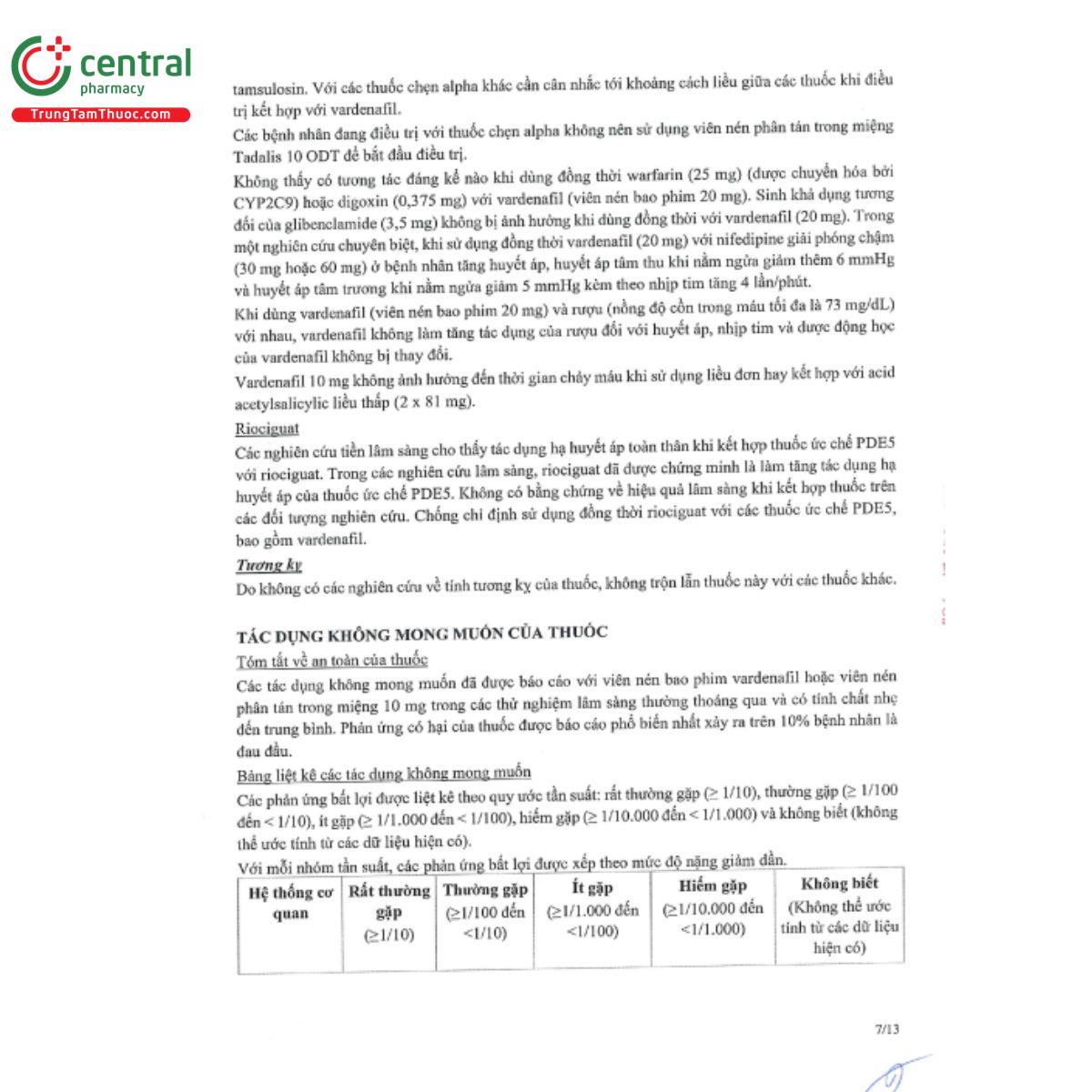 tadalis 10mg odt 9 N5734