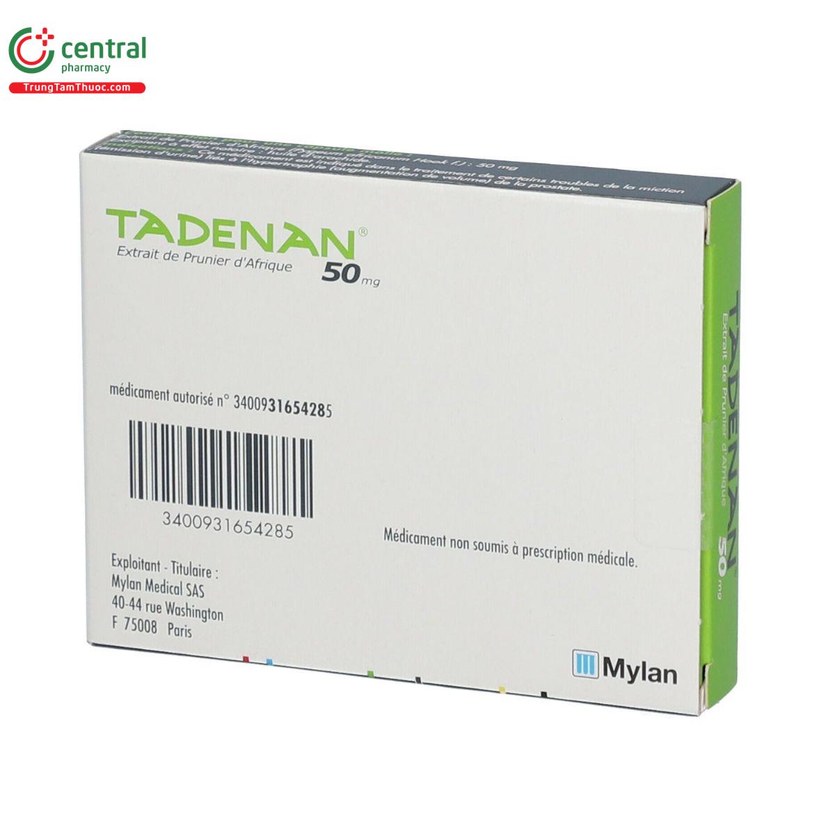 tadenan 50mg mylan 8 E1324