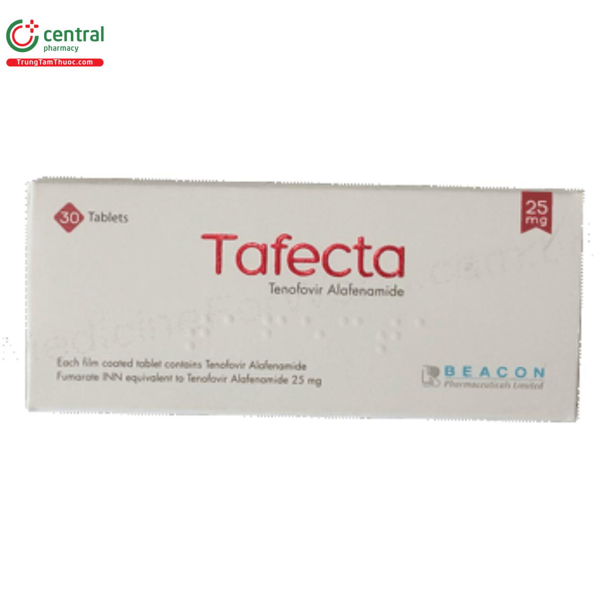 tafecta 25mg 4 J3684