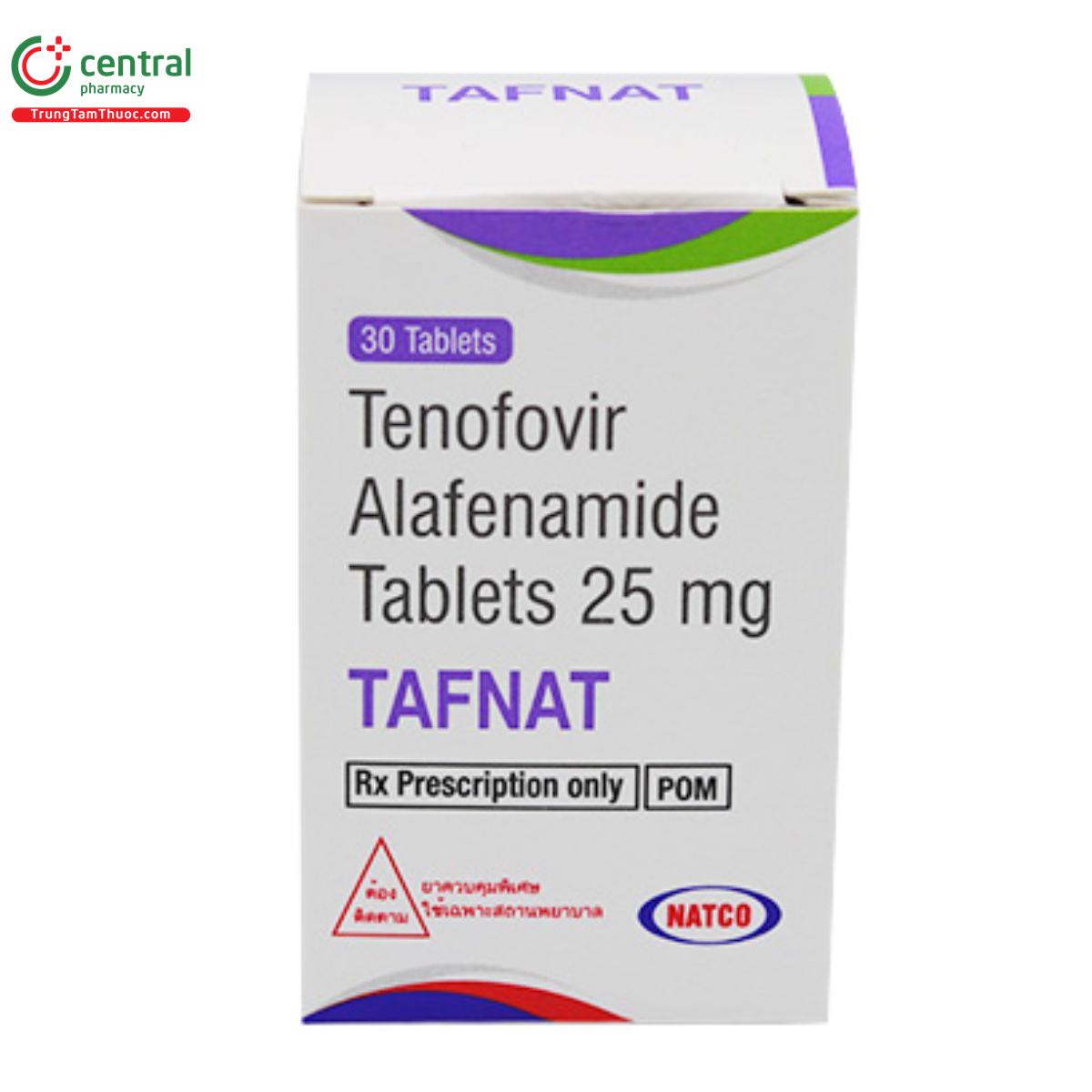 tafnat 25mg 10 D1124