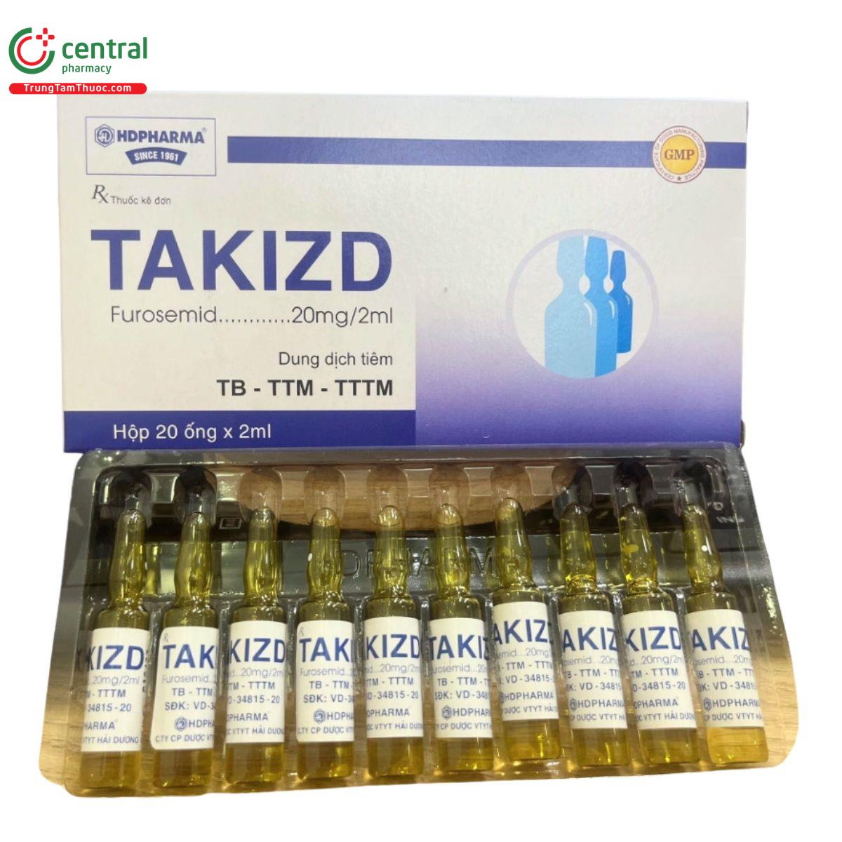 takizd 20mg 2ml 2 U8285