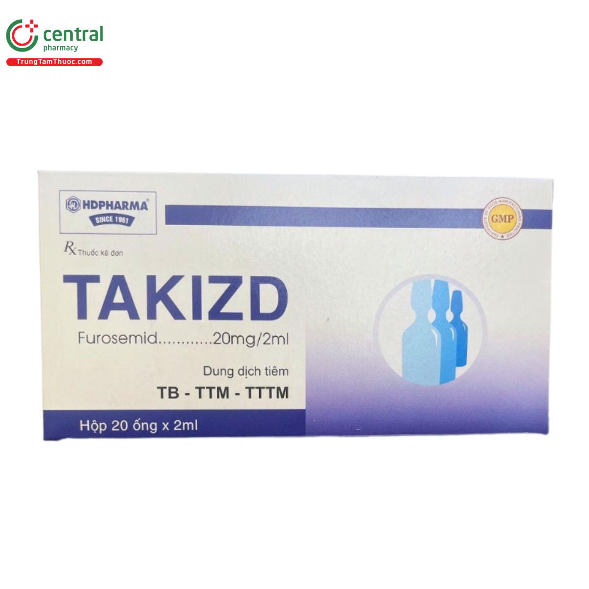 takizd 20mg 2ml 3 G2734