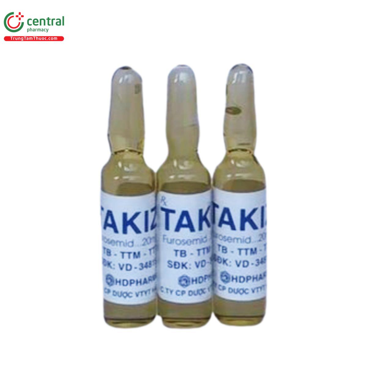 takizd 20mg 2ml 6 Q6438