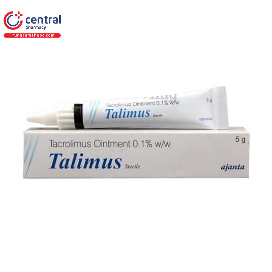 [CHÍNH HÃNG] Thuốc Talimus 0.1% - Thuốc điều trị viêm da cơ địa