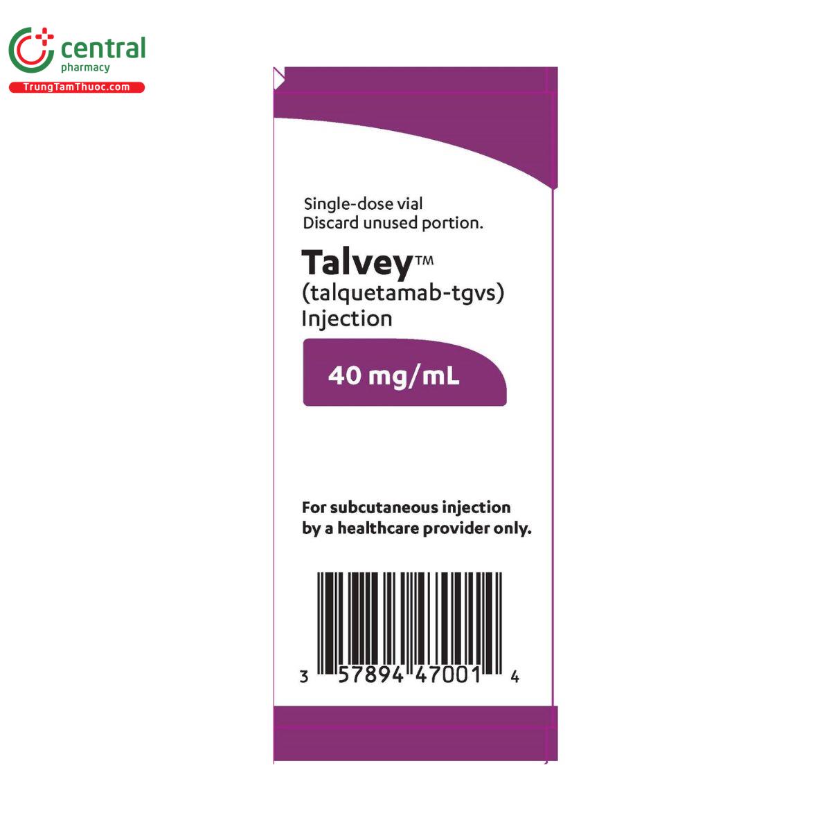 talvey 40mg ml 4 U8831