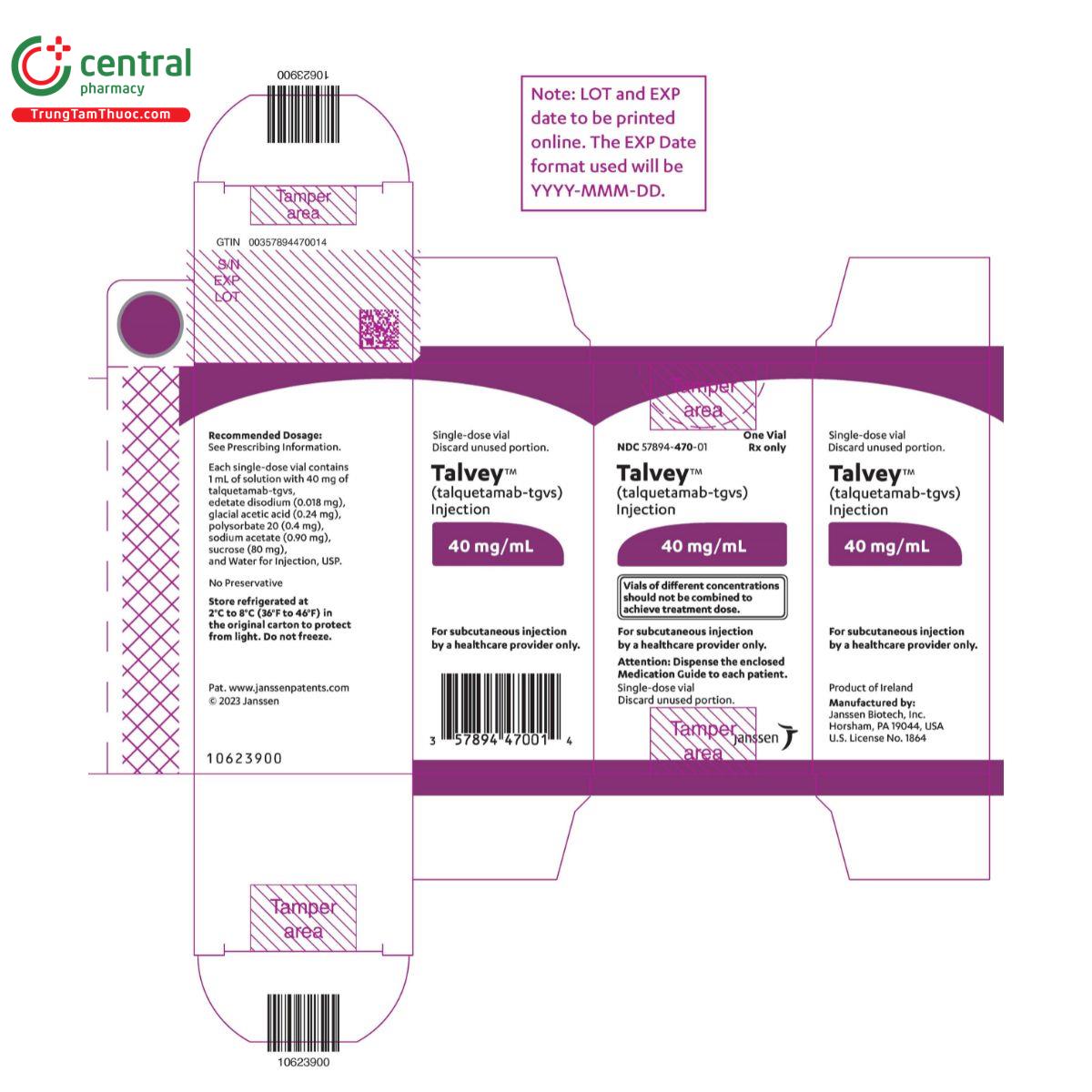 talvey 40mg ml 6 R7863