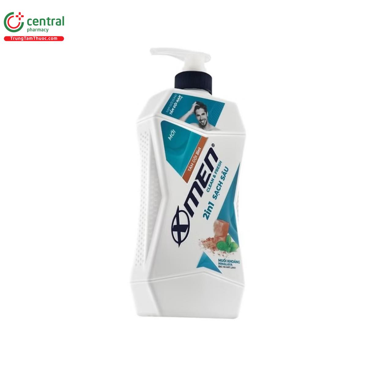 tam goi x men clean fresh 2in1 sach sau 3 O6587