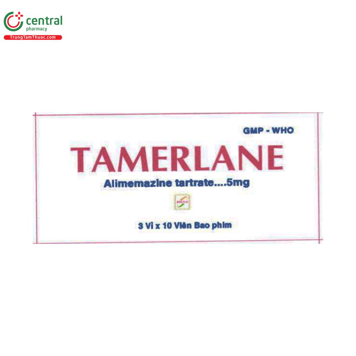 tamerlane 5mg 2 T7125 tamerlane 5mg 2 T7125