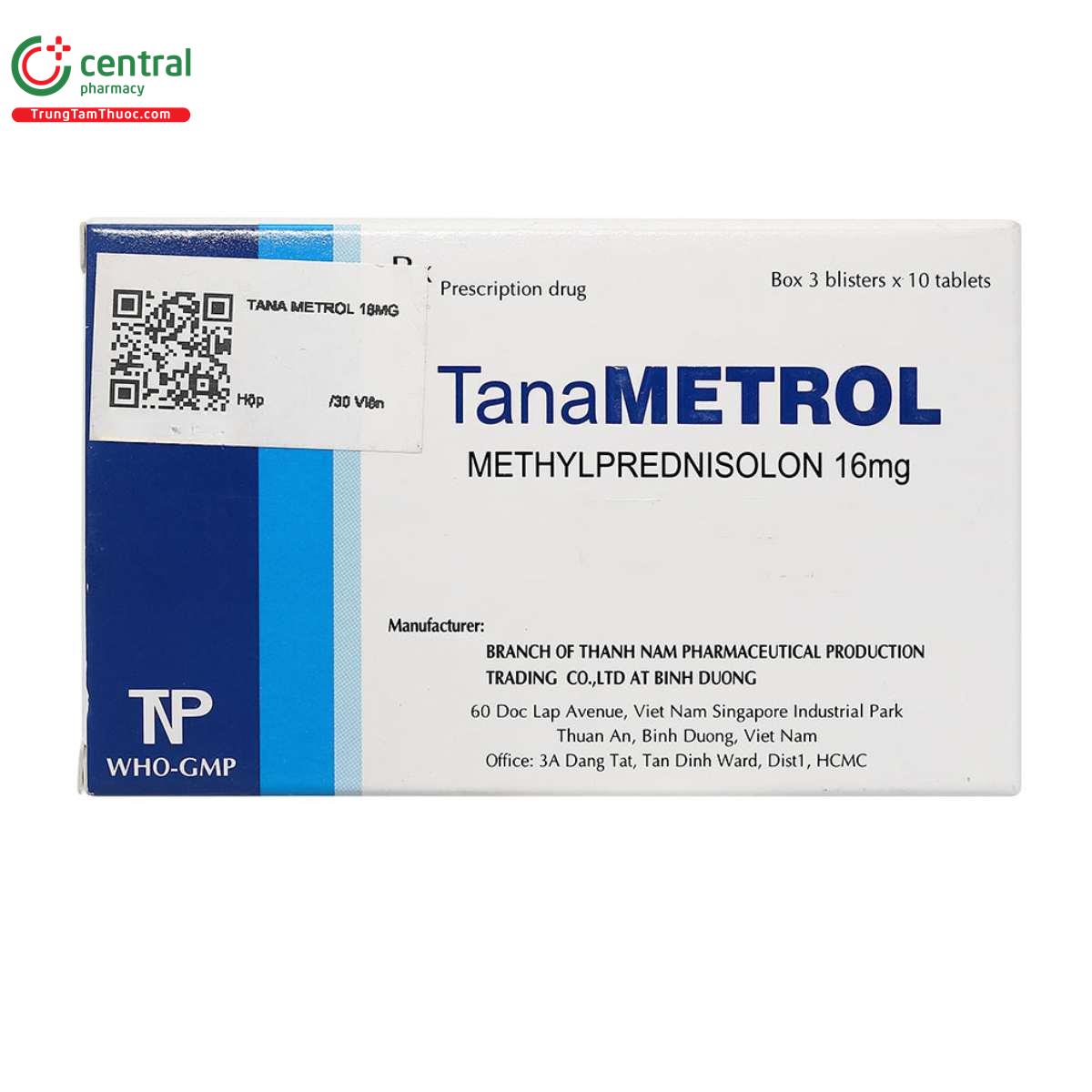 tanametrol 16mg 8 P6882