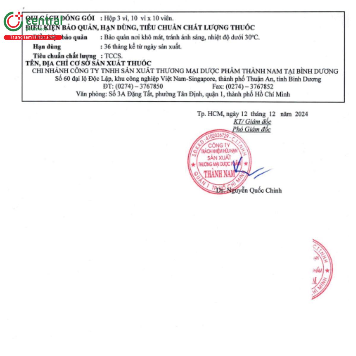 tanaonal 50mg 6 T7127