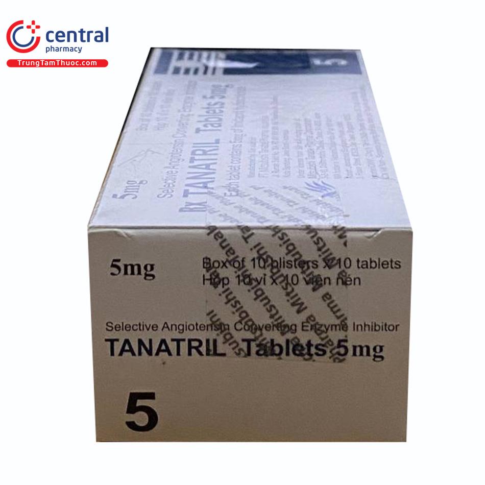 tanatril tablets 5mg 10 G2233