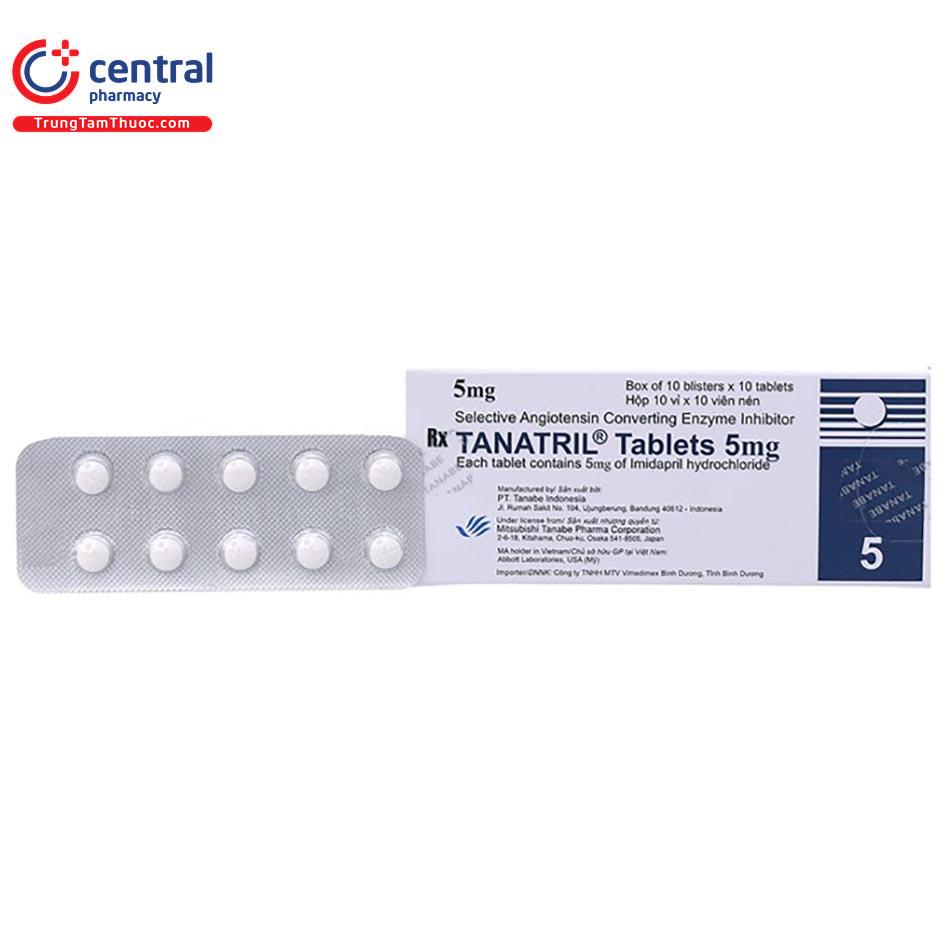 tanatril tablets 5mg 2 V8544