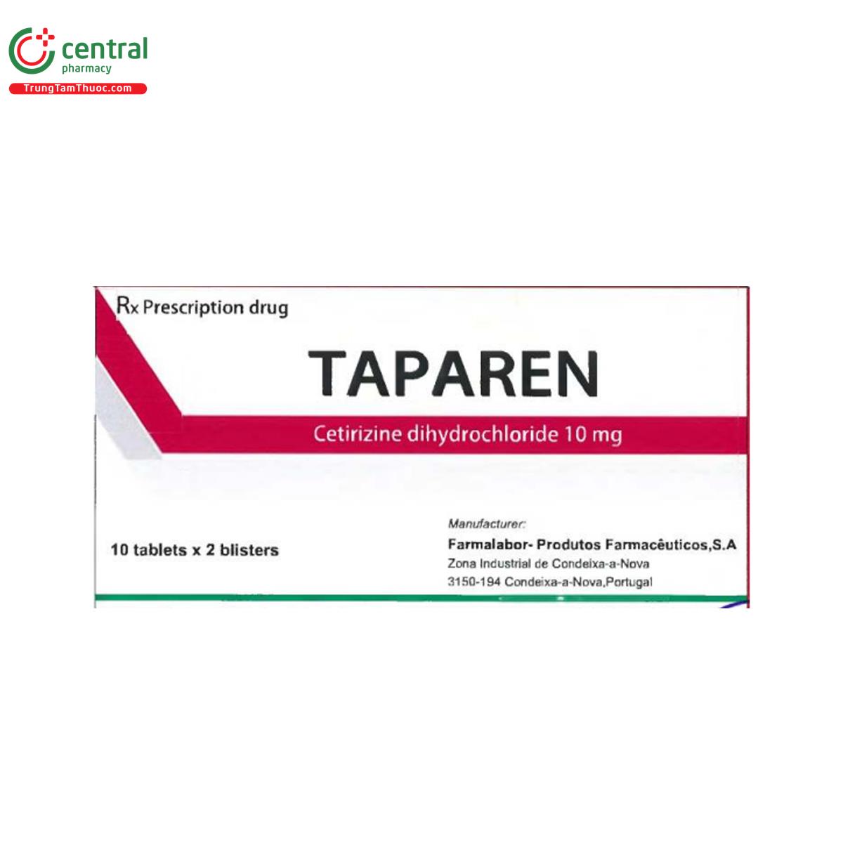 taparen 10mg 2 O5223 taparen 10mg 2 O5223