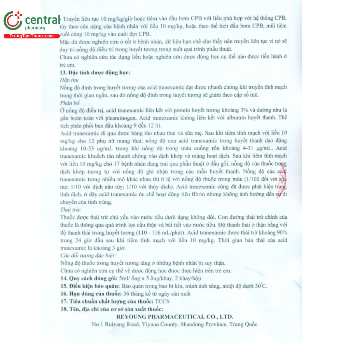 tarvisamin 250mg 5ml 10 I3560