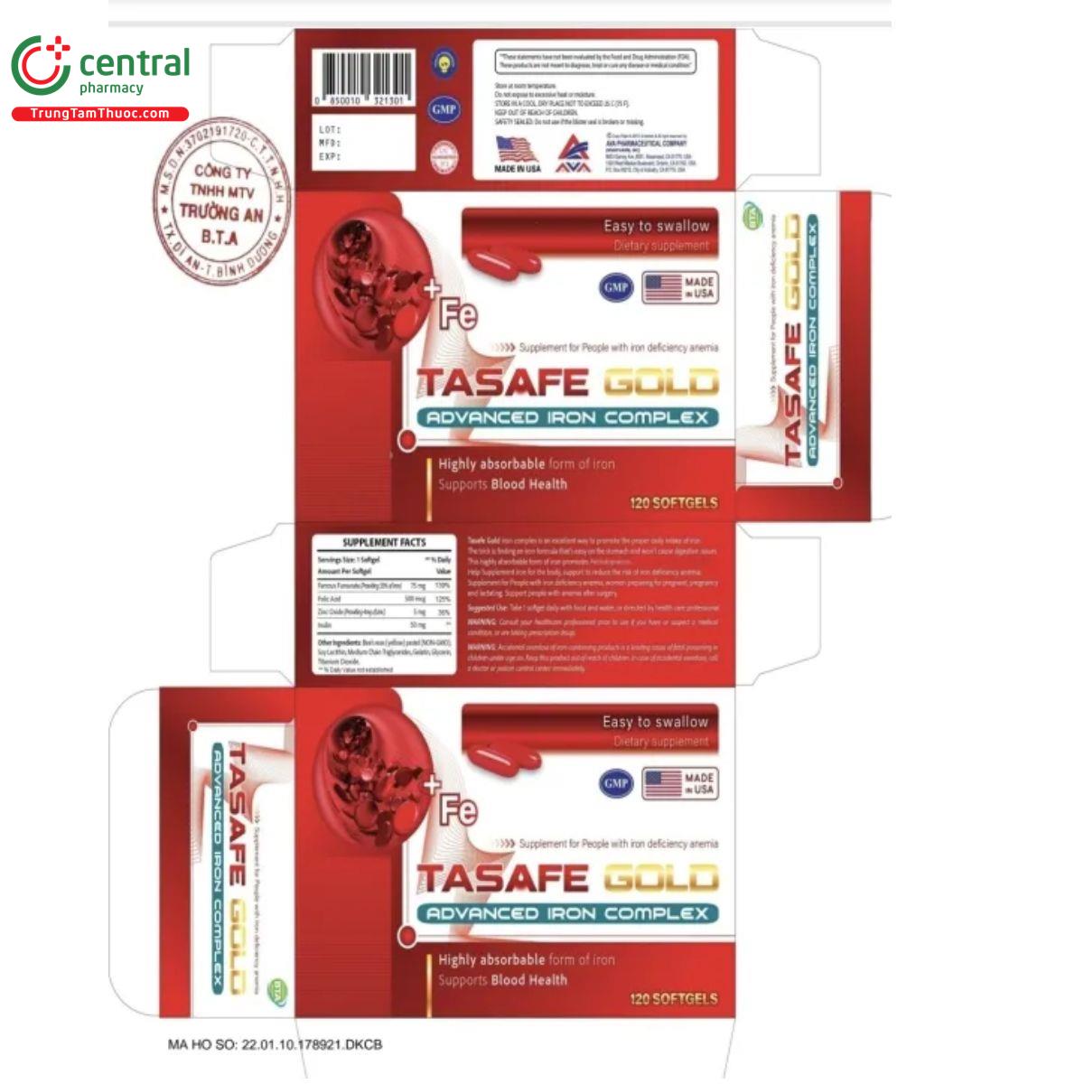 tasafe gold 3 N5262 tasafe gold 3 N5262
