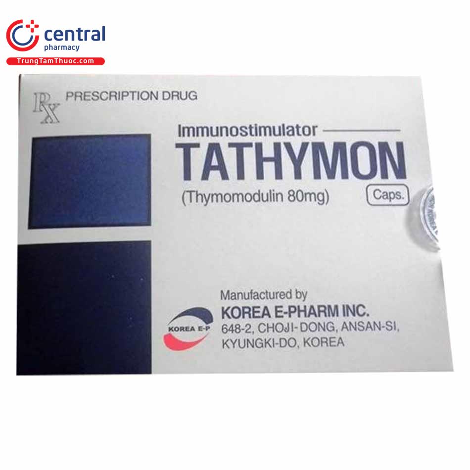 [CHÍNH HÃNG] Thuốc Tathymon hỗ trợ điều trị nhiễm trùng