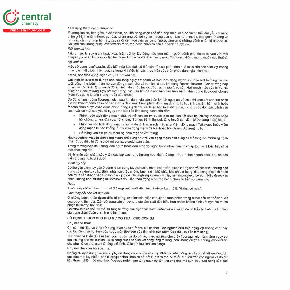 tavanic 500mg vien 5 E1715