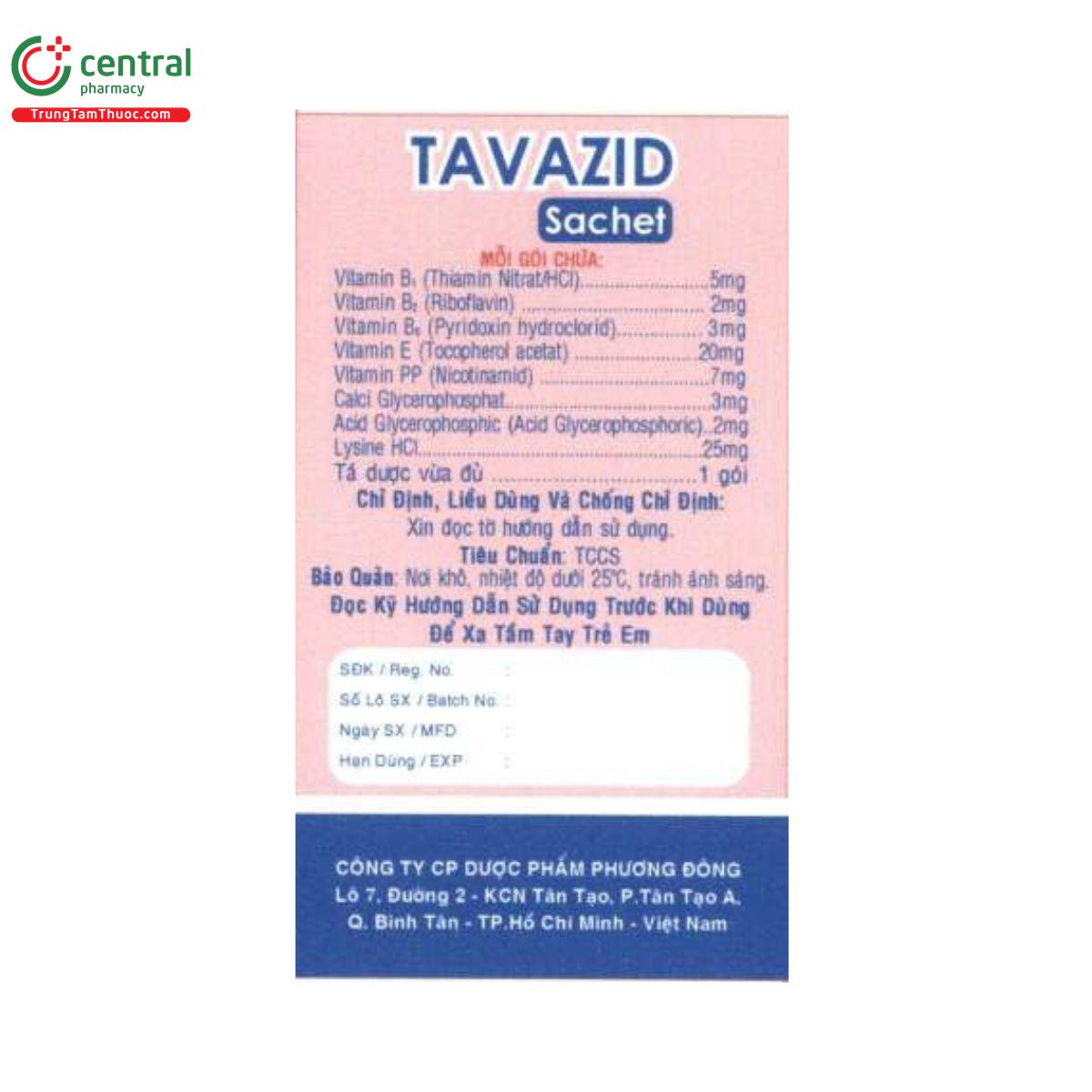 tavazid sachet 3 L4808 tavazid sachet 3 L4808