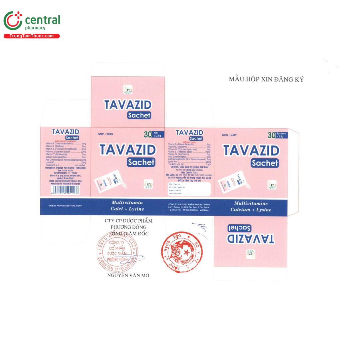 tavazid sachet 7 T7204 tavazid sachet 7 T7204