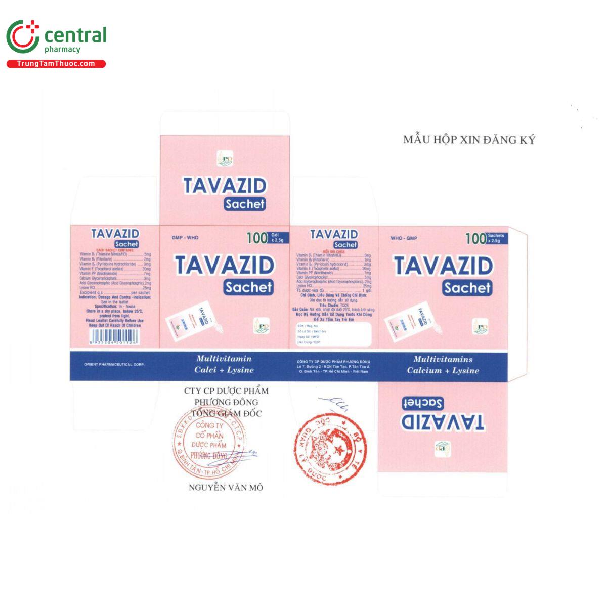 tavazid sachet 9 C1863 tavazid sachet 9 C1863