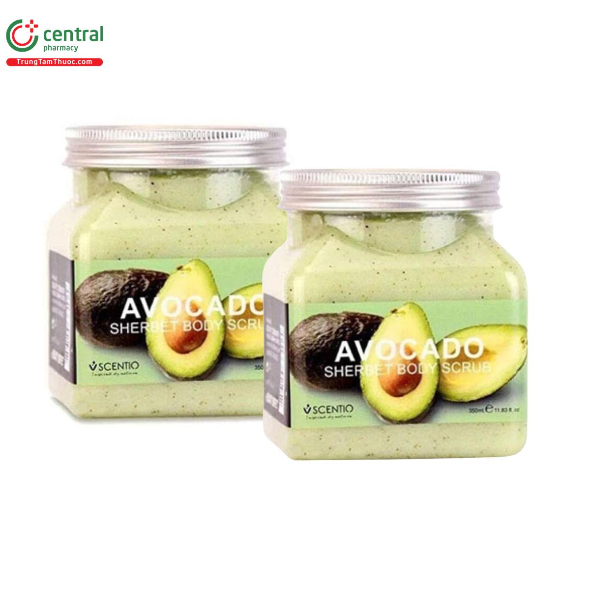 tay te bao chet scentio avocado sherbet body scrub 2 J3803
