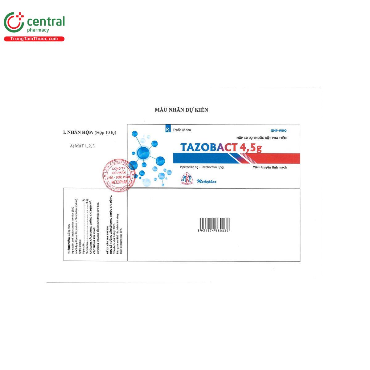 tazobact 45g 3 O5660