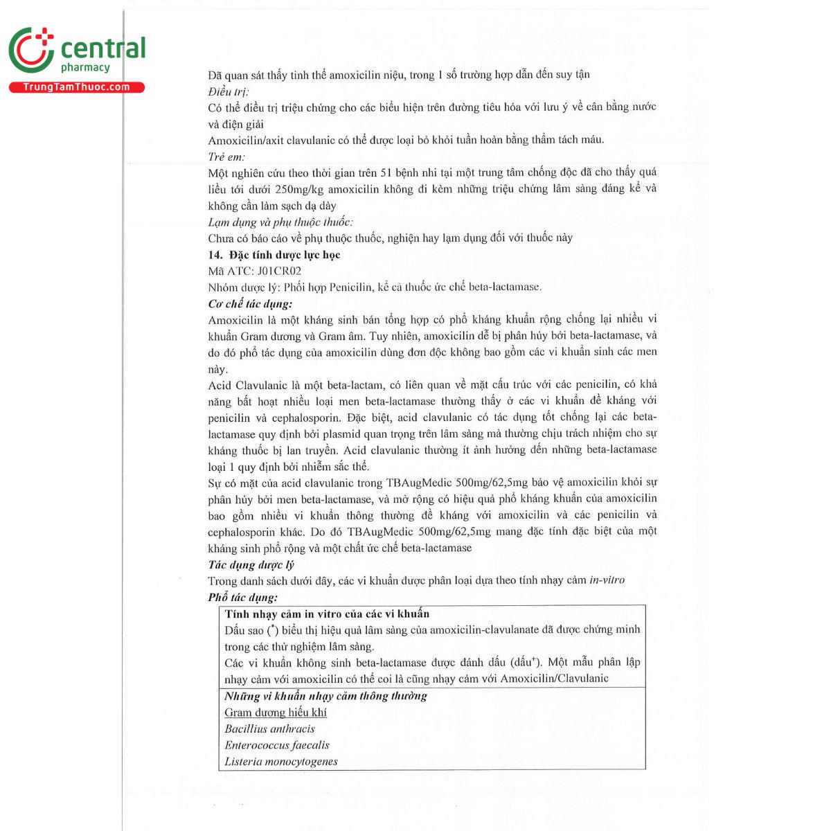 tbaugmedic 500mg 625mg 9 D1565