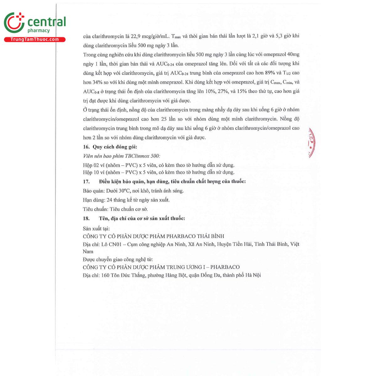 tbclinmox 500 23 U8880