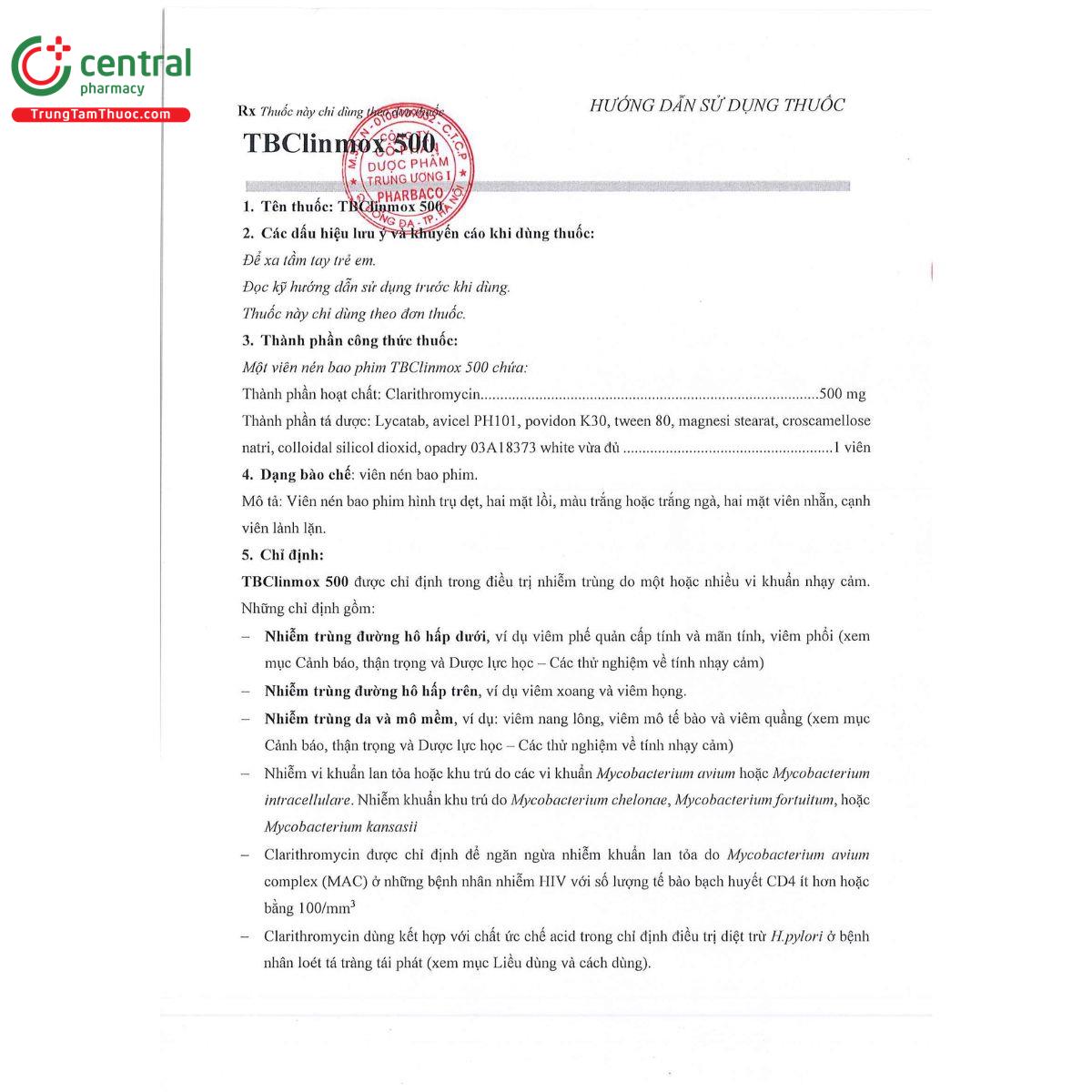 tbclinmox 500 3 S7268