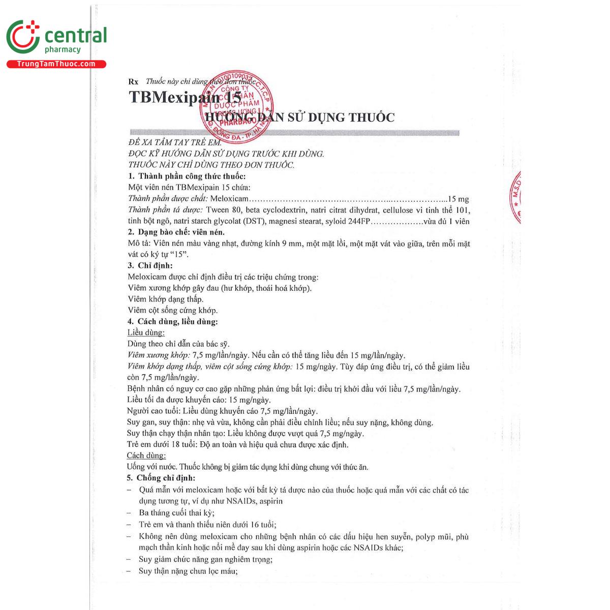 tbmexipain 15 4 P6437