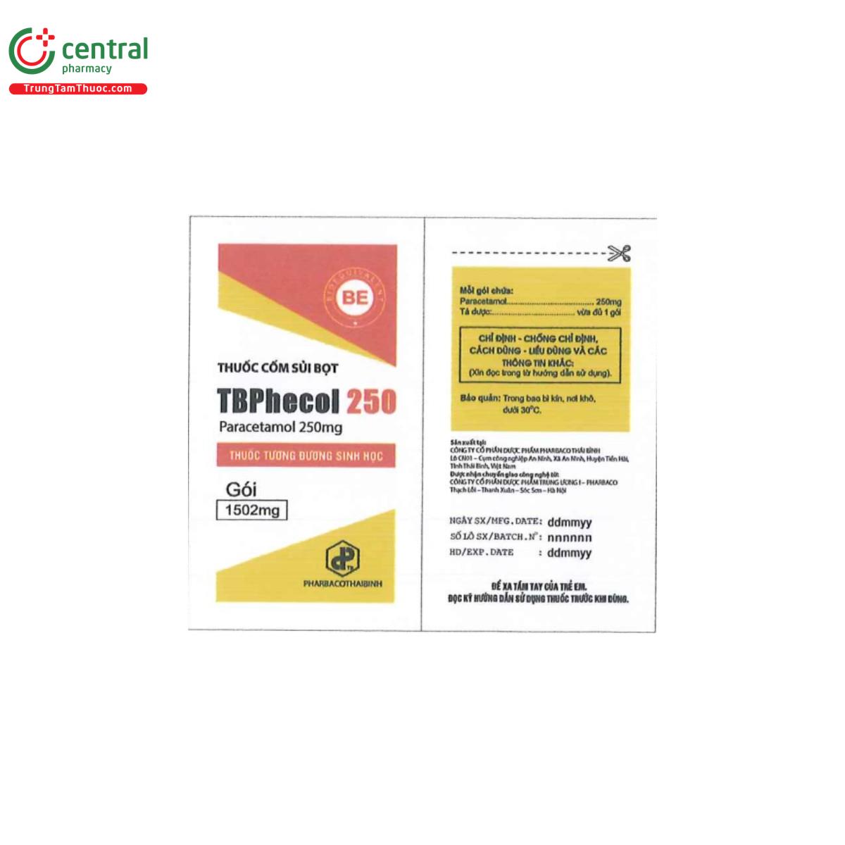 tbphecol 250 3 U8478