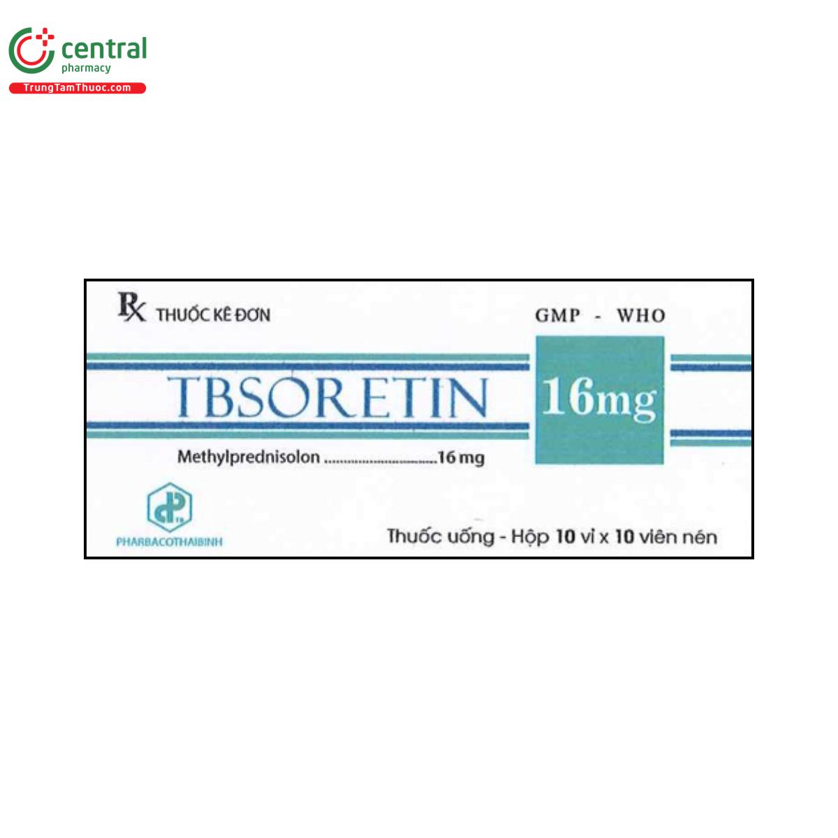 tbsoretin 16mg 1 J3027