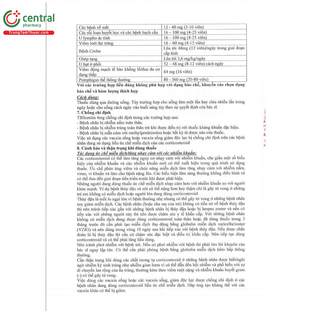 tbsoretin 4mg 5 Q6184 tbsoretin 4mg 5 Q6184