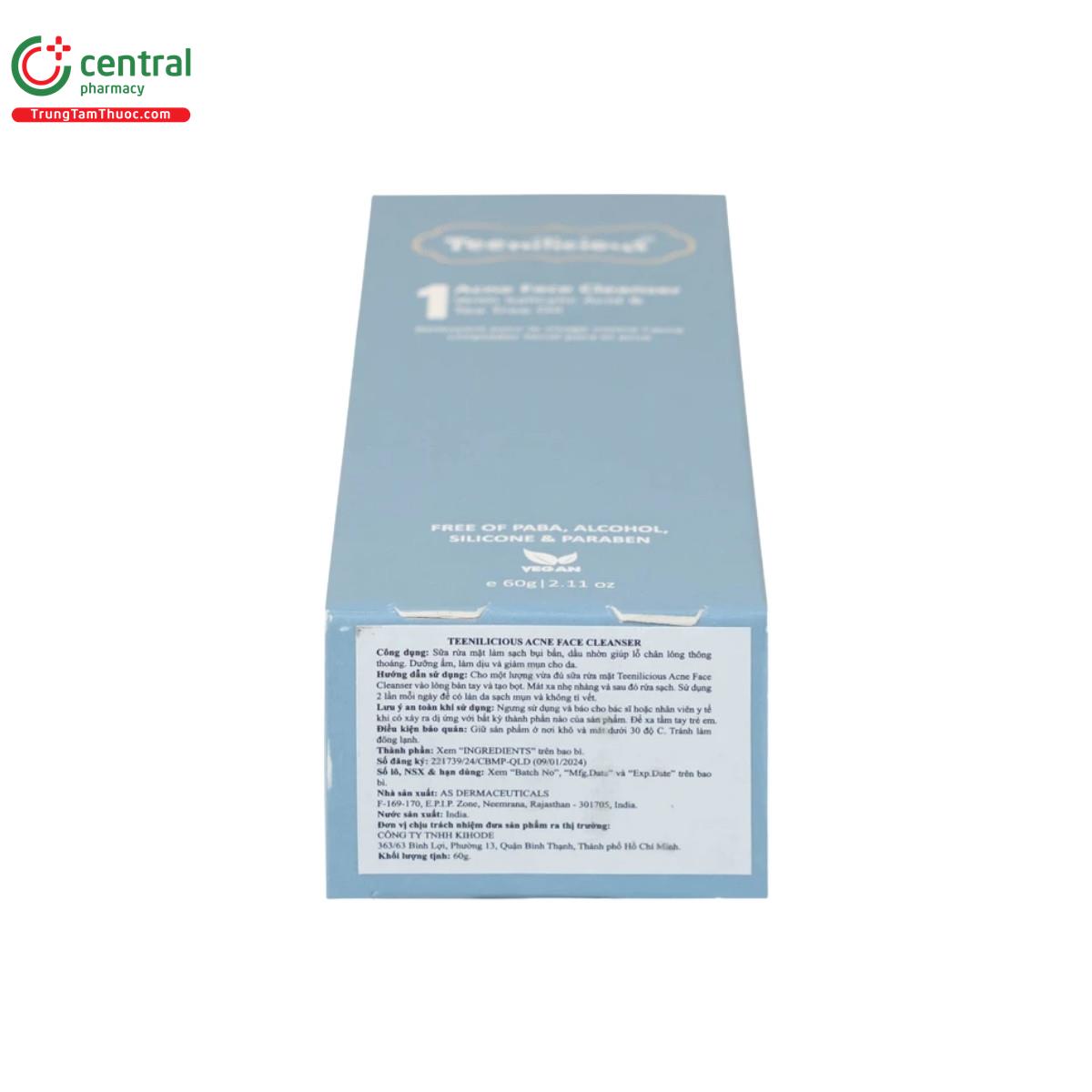 teenilicious acne face cleanser 11 F2613