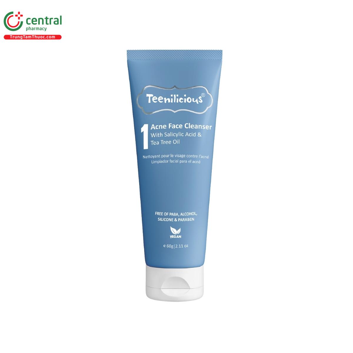 teenilicious acne face cleanser 12 E1547