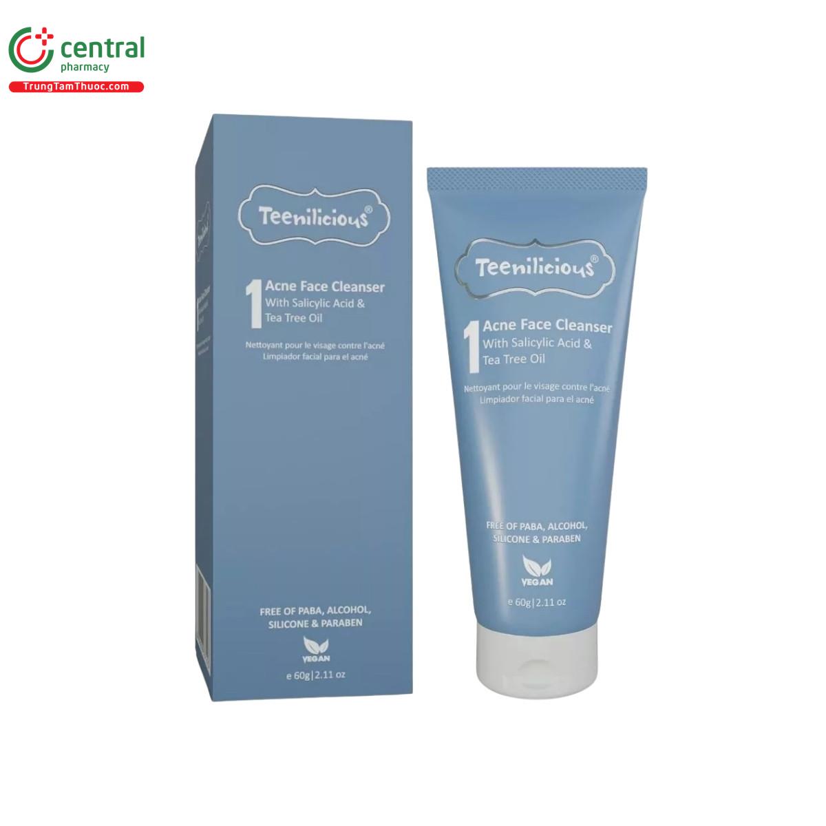 teenilicious acne face cleanser 4 A0240