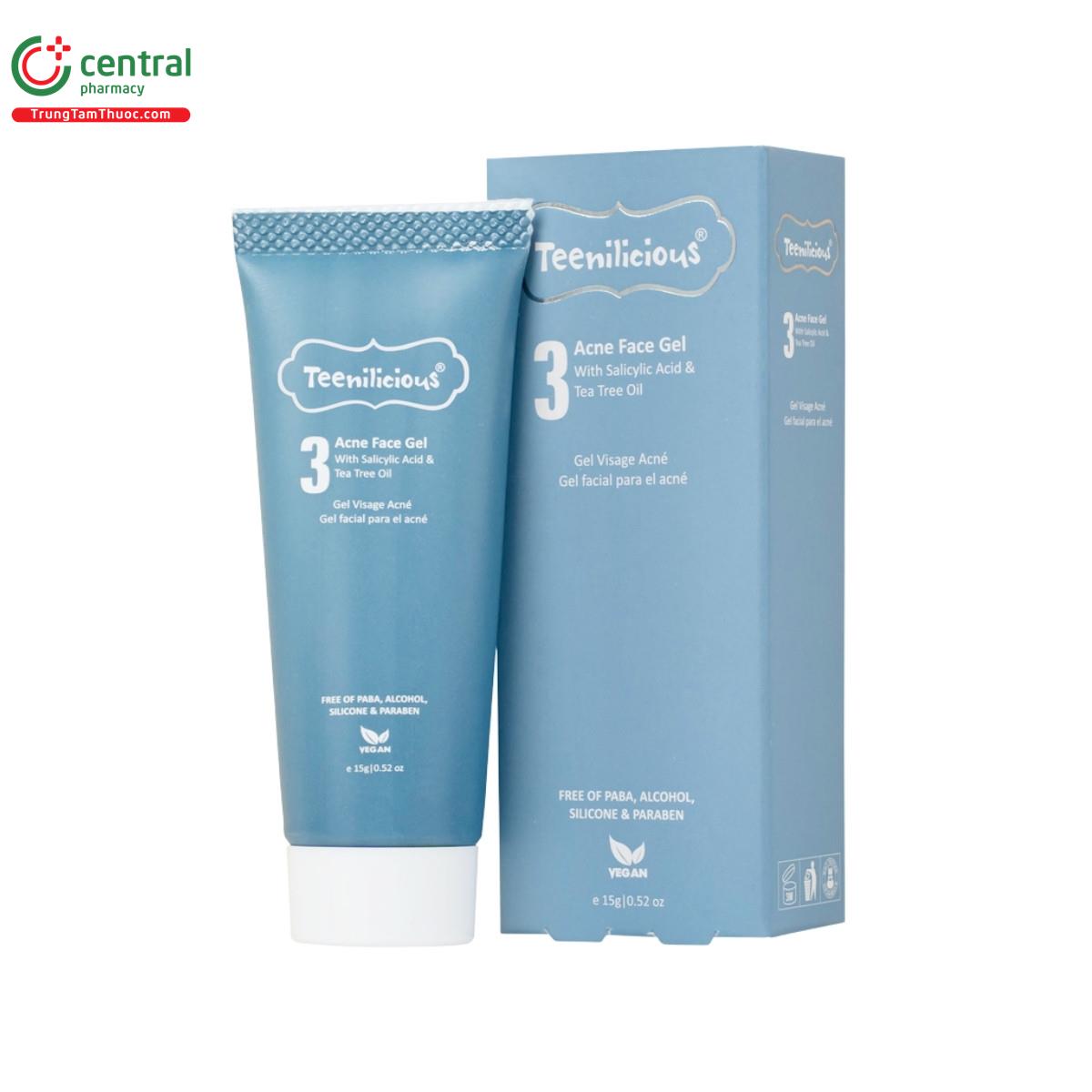 teenilicious acne face gel 2 H3873