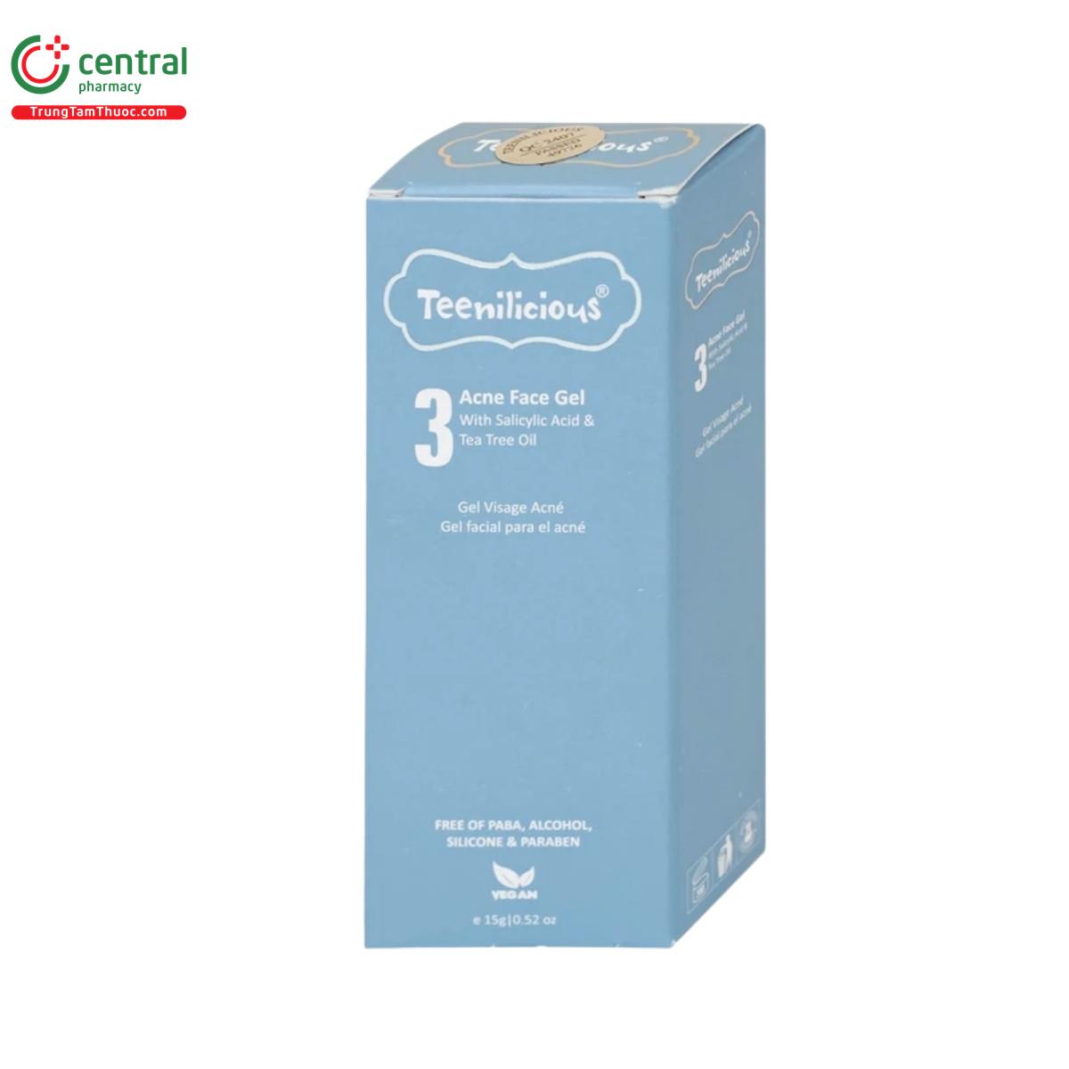teenilicious acne face gel 6 E1113
