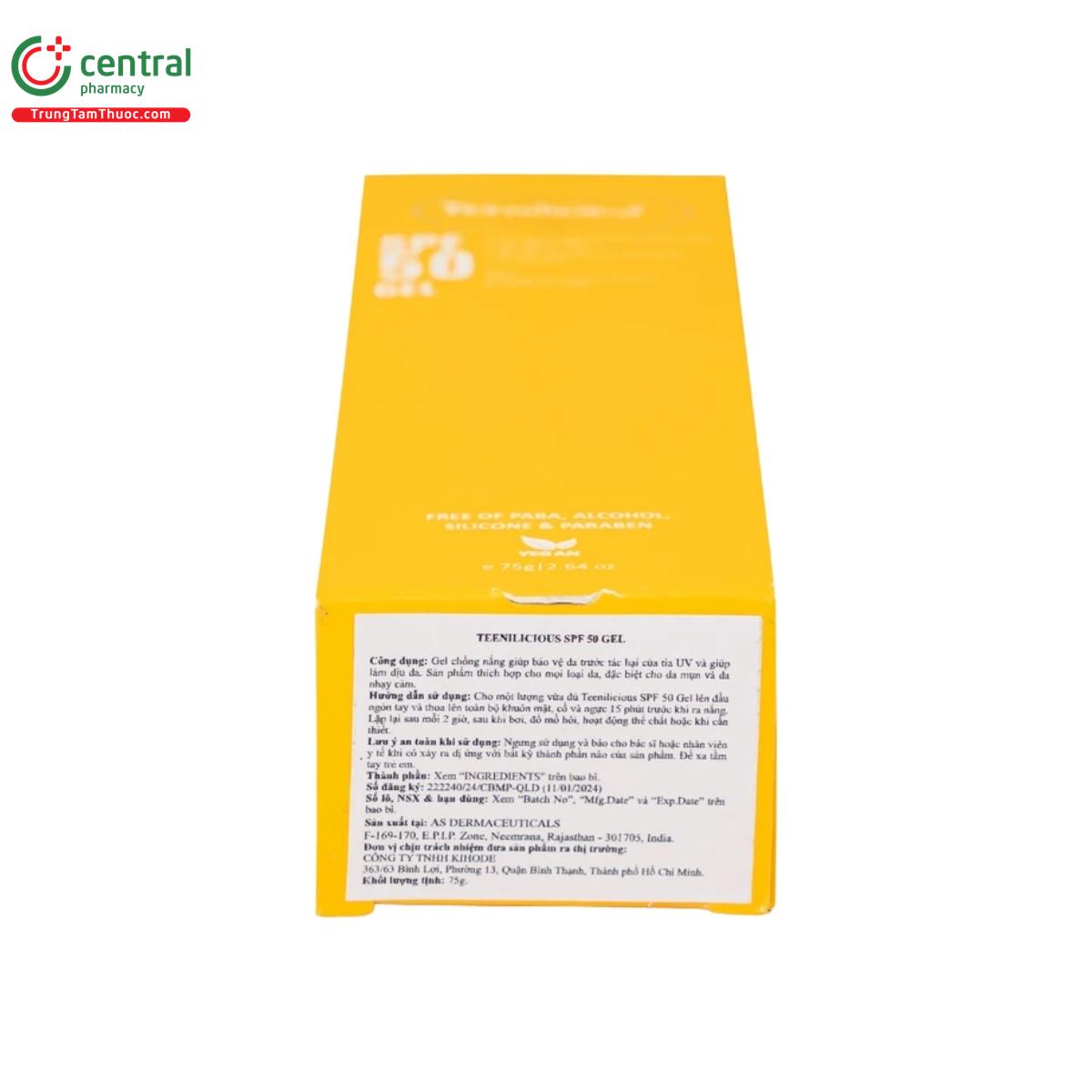 teenilicious spf 50 gel 9 B0465