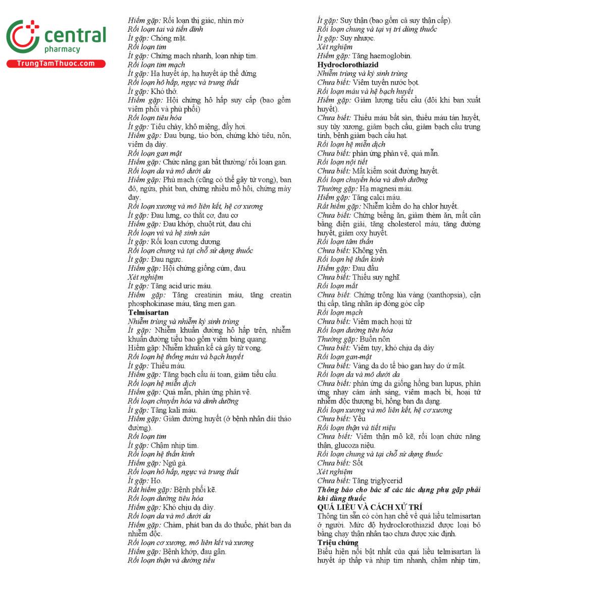 telart hct tablets 40mg 125mg 7 P6534