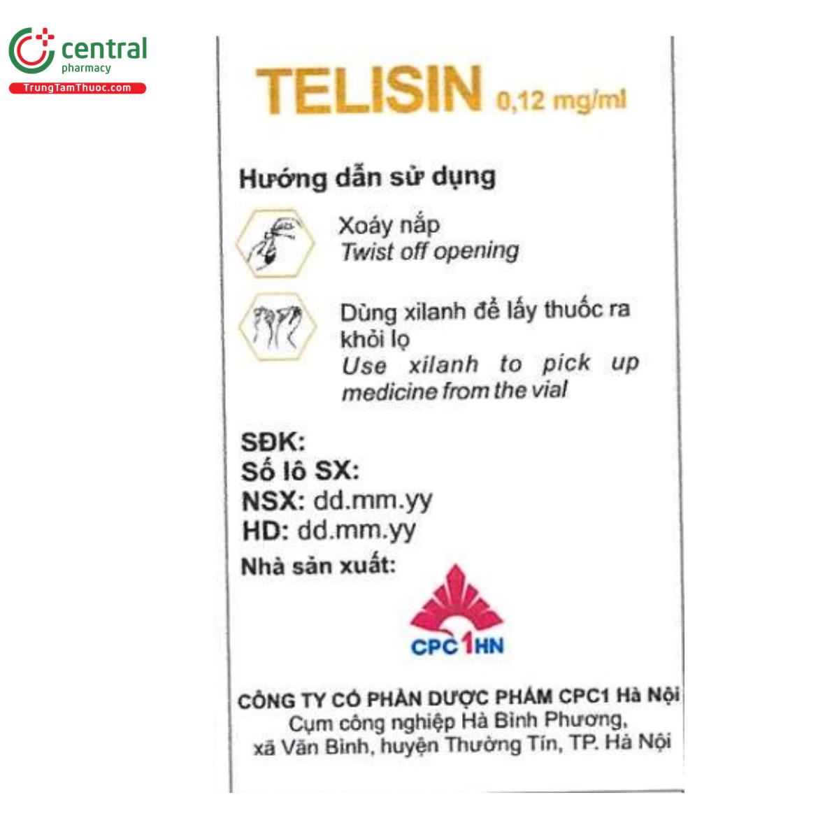 telisin 012 mgml 3 L4041 telisin 012 mgml 3 L4041