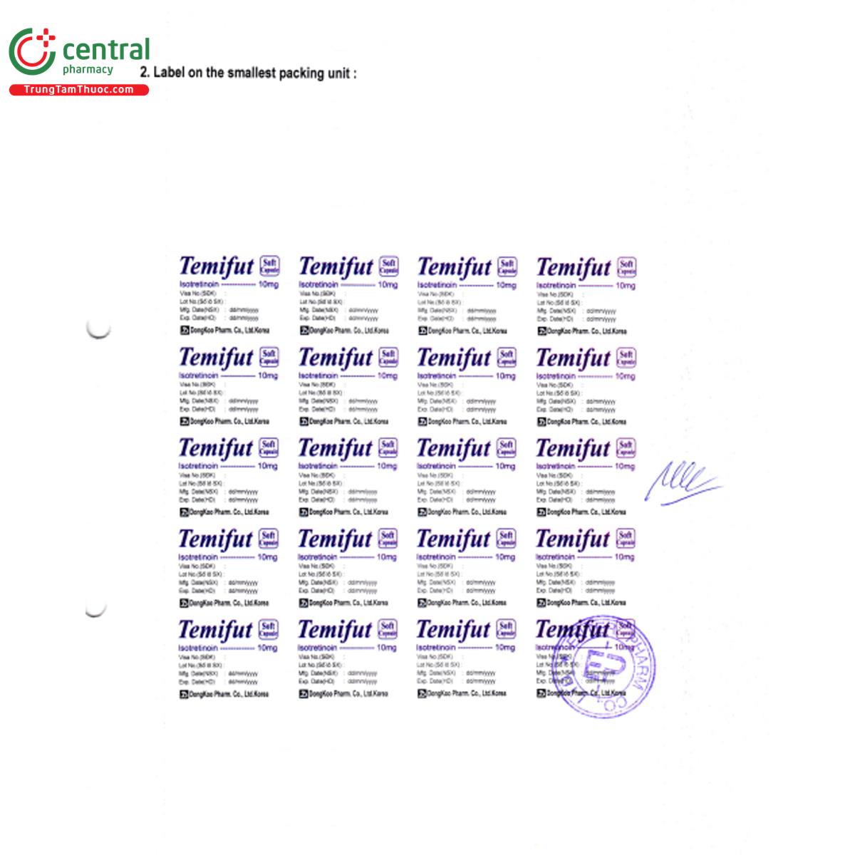 temifut 10mg 4 U8653 temifut 10mg 4 U8653