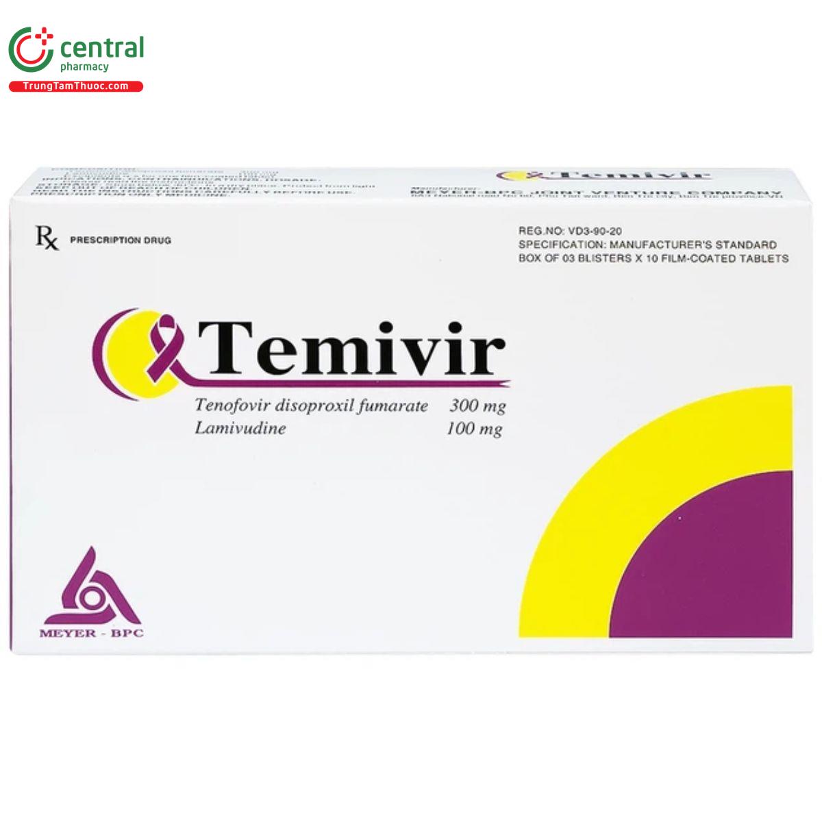 temivir 300mg 100mg 10 Q6786