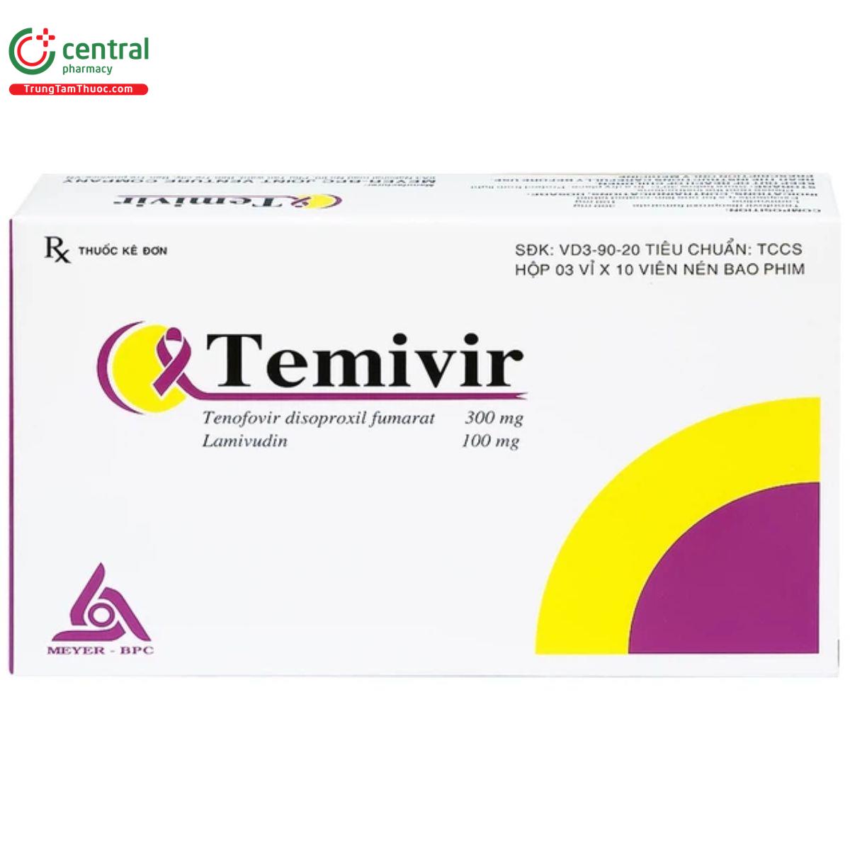 temivir 300mg 100mg 12 H3478