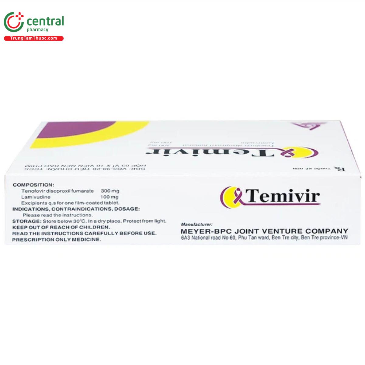 temivir 300mg 100mg 9 P6774