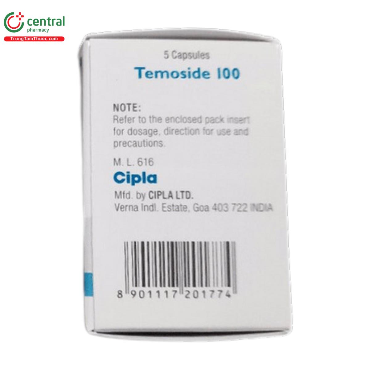 temoside 100mg 3 G2625