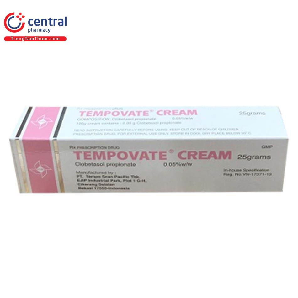tempovate cream 25g 5 F2158