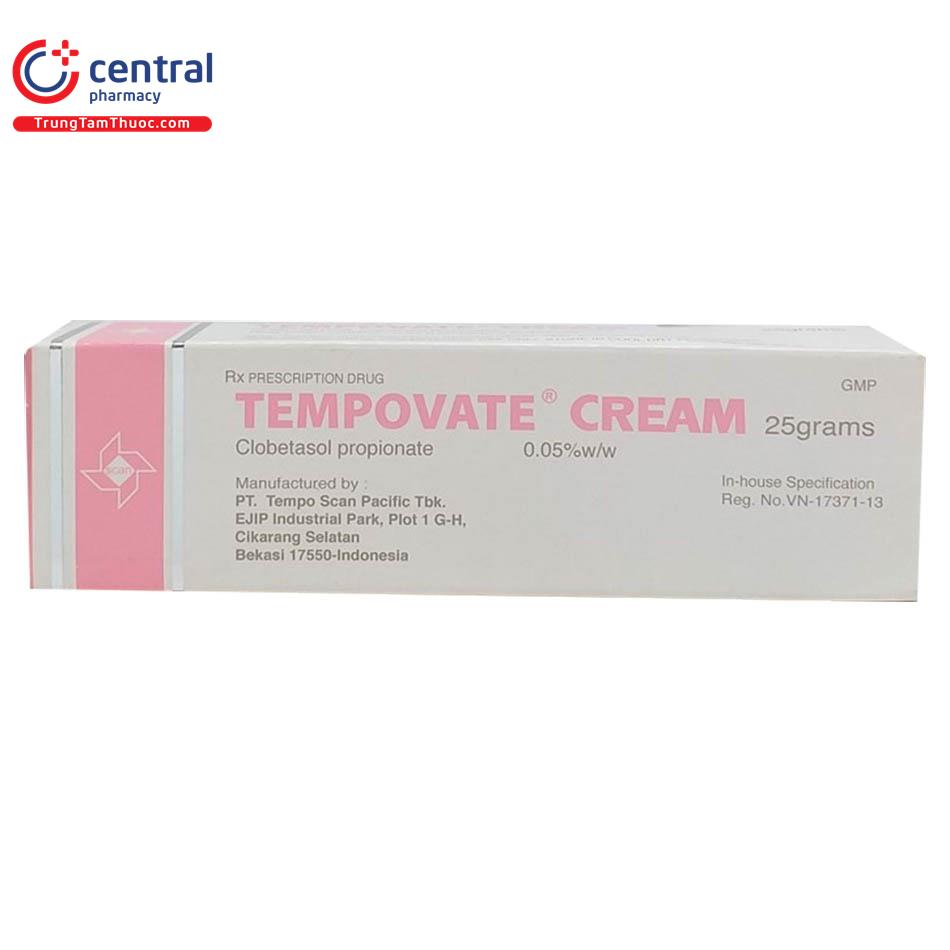 tempovate cream 25g 6 I3632