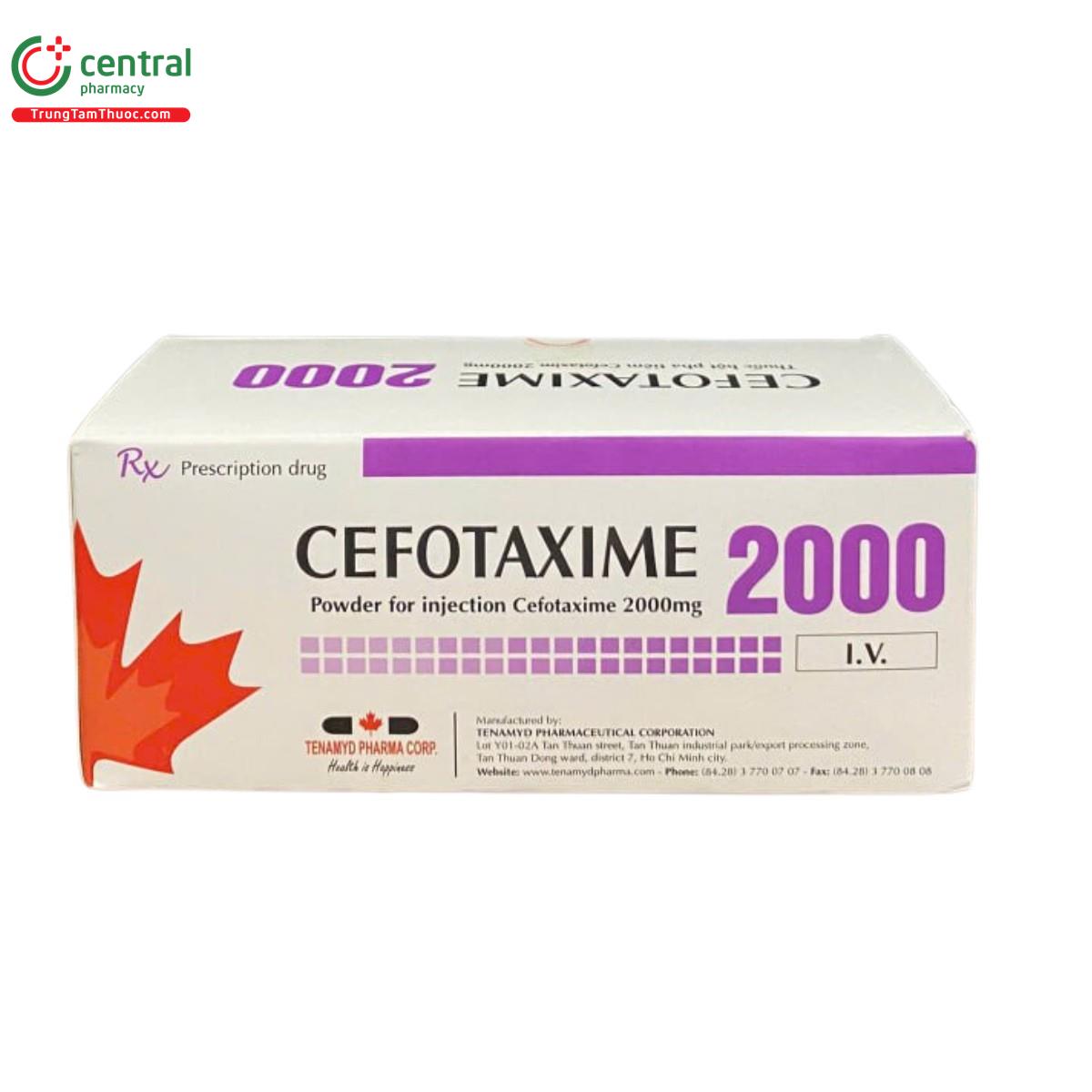 tenamyd cefotaxime 2000 2 L4327